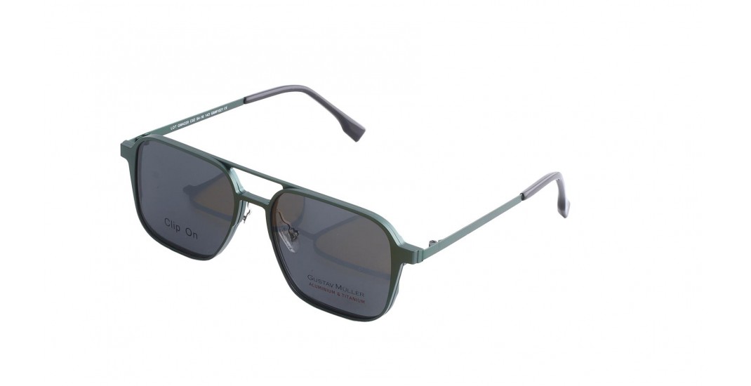 GM4220 C-2 TITANIUM DOBLE CLIP SOL POL